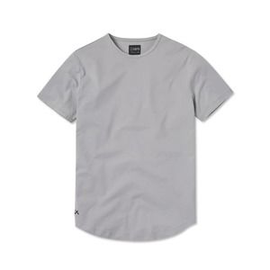 Cuts Clothing Men’s Short Sleeve Crew Tee in Light Gray